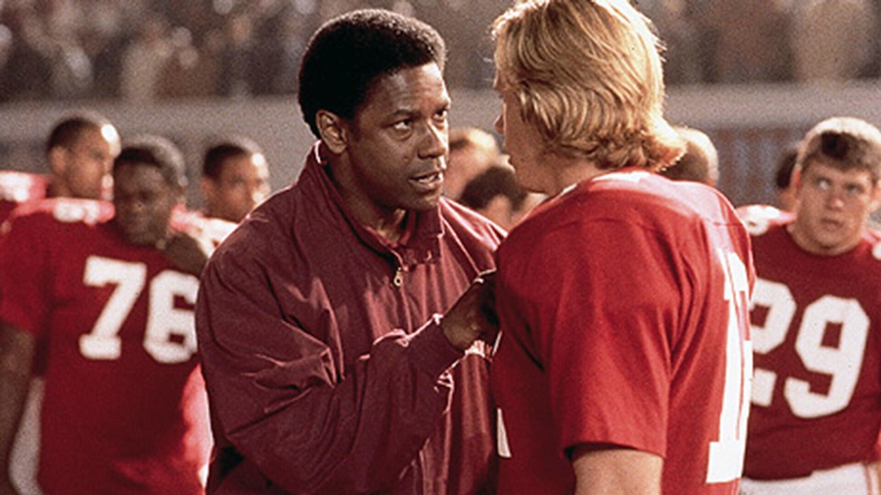 Title art for the football movie Remember the Titans.
