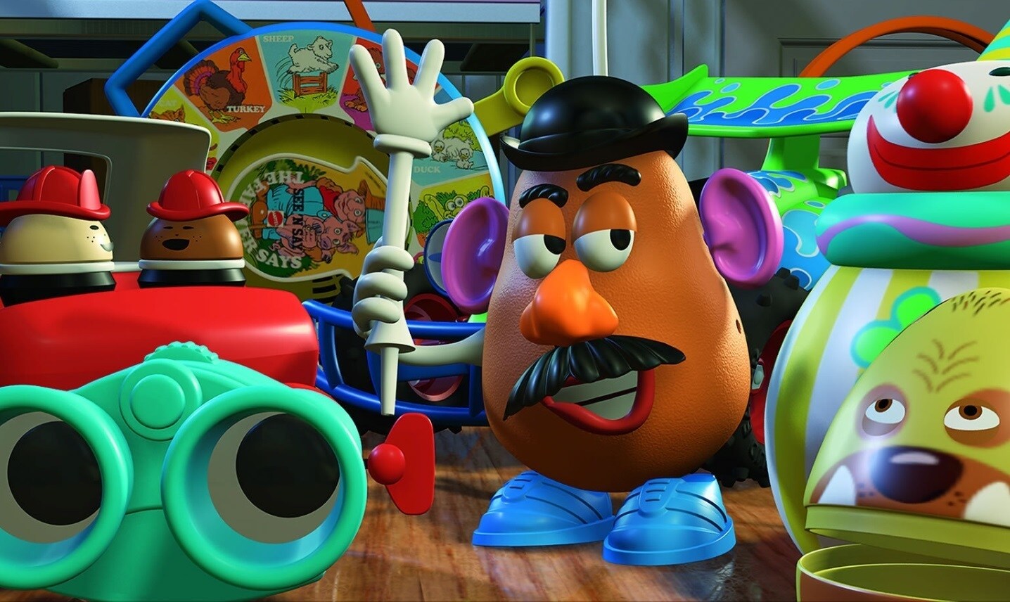 O Sr. Cabeça de Batata, um dos personagens dos filmes de Toy Story
