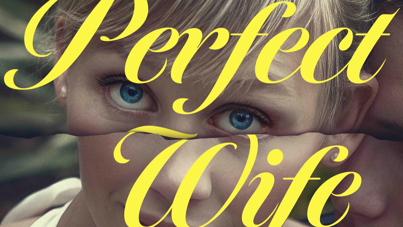 Title art for the true crime docuseries Perfect Wife: The Mysterious Disappearance of Sherri Papini.