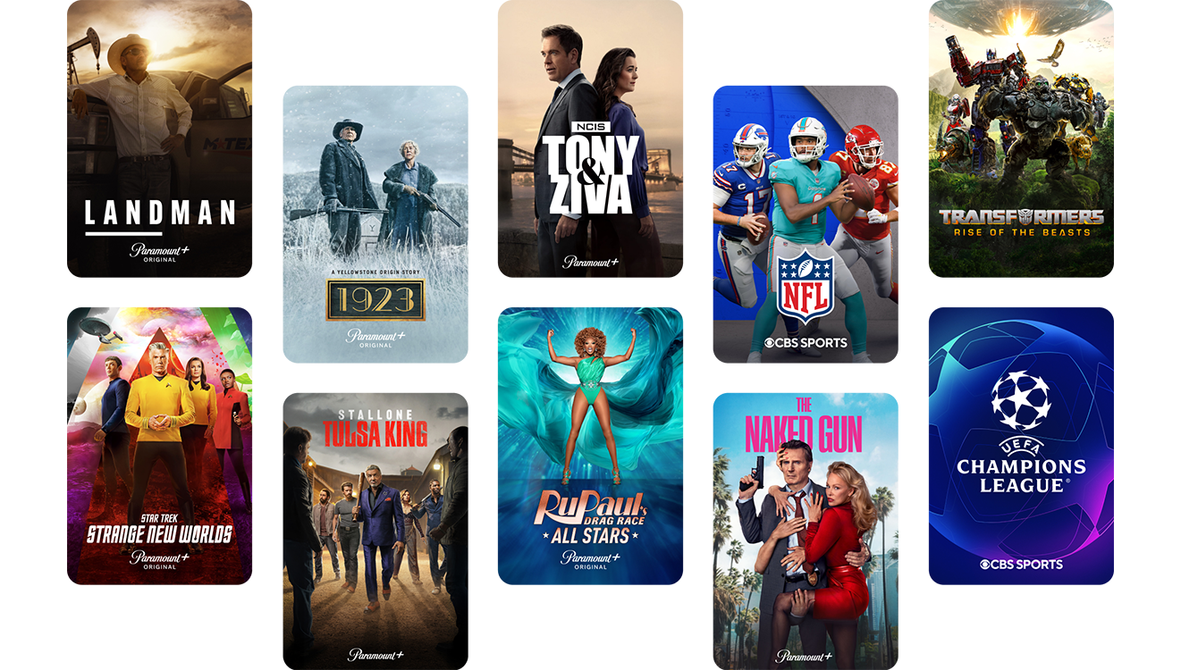 Paramount+ with Showtime 10up library