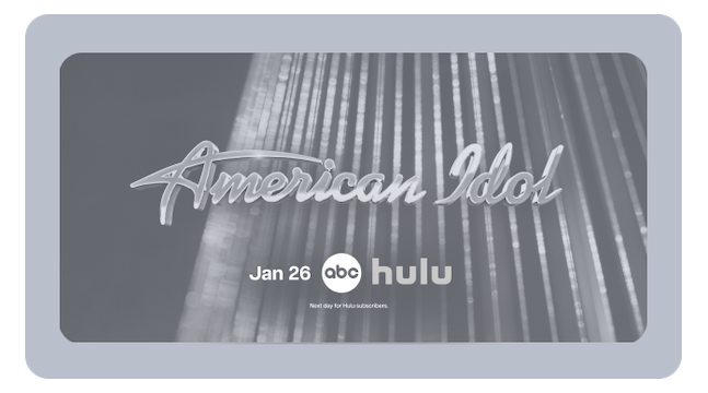 American Idol Expired Promo MWT Asset - Hulu Perks
