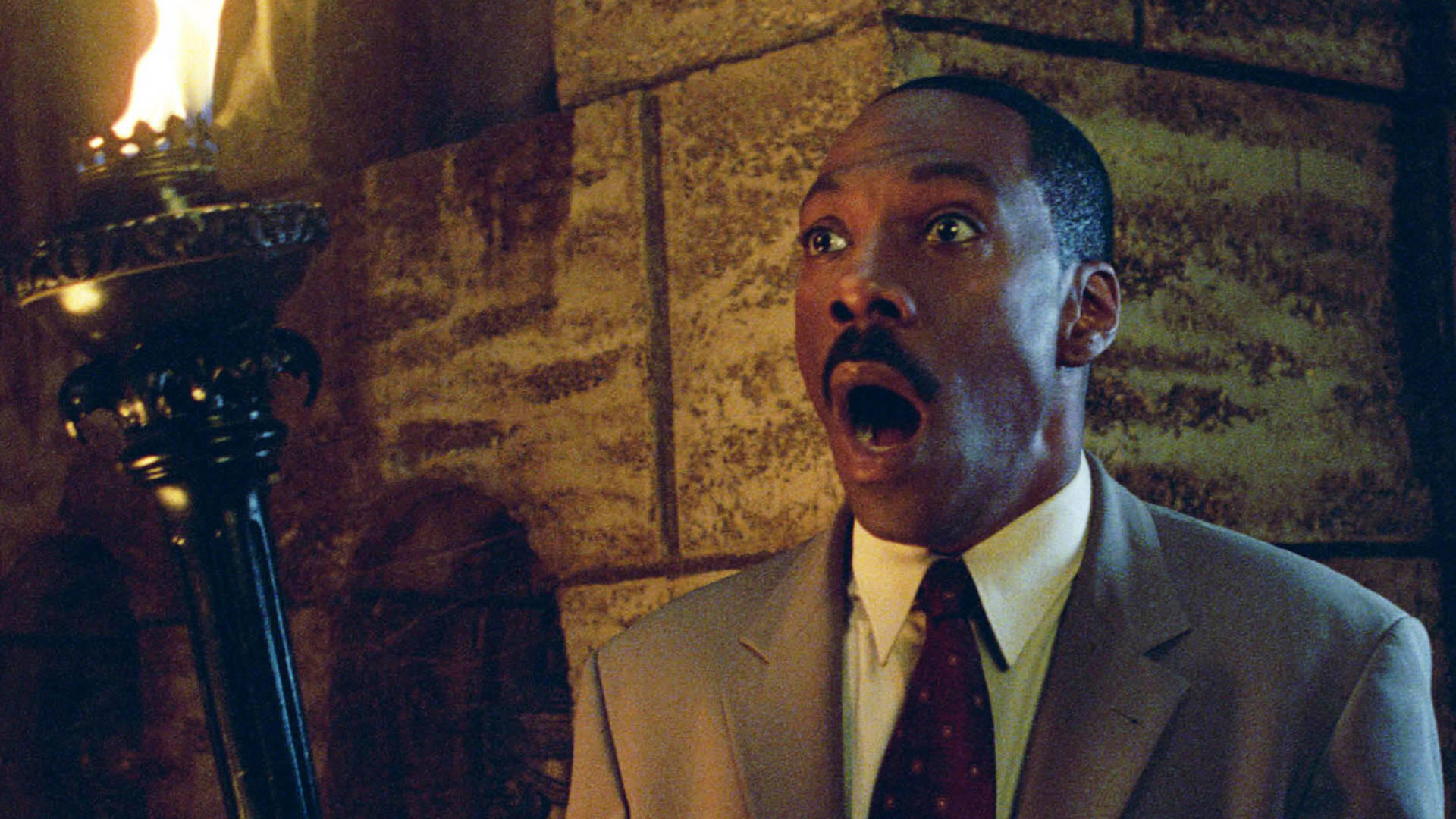 Jim Evers (Eddie Murphy) in The Haunted Mansion