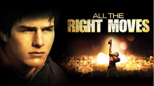 Title art for All The Right Moves
