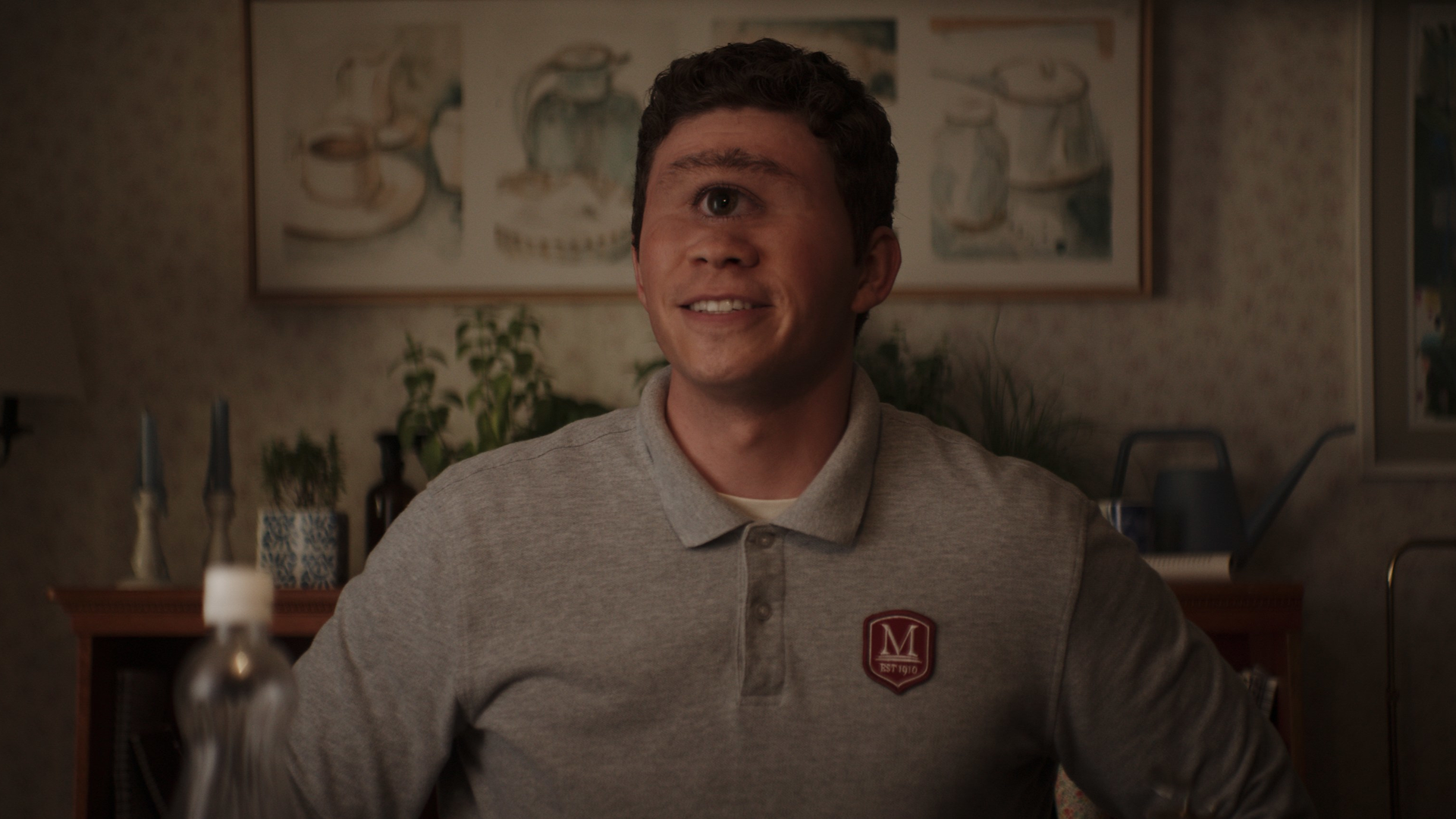 Daniel Diemer as Tyson in the Disney+ series Percy Jackson and the Olympians. 