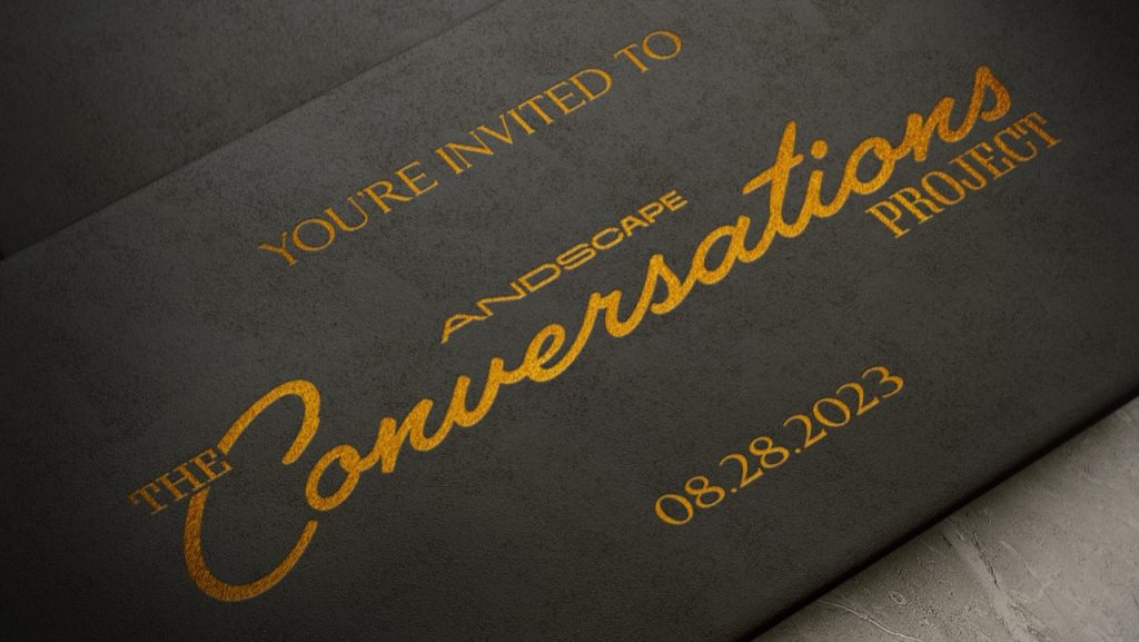 Title art for the Black lifestyle and culture documentary The Conversations Project.
