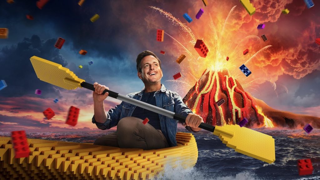 Artwork from LEGO® Masters, a reality TV show on Hulu.