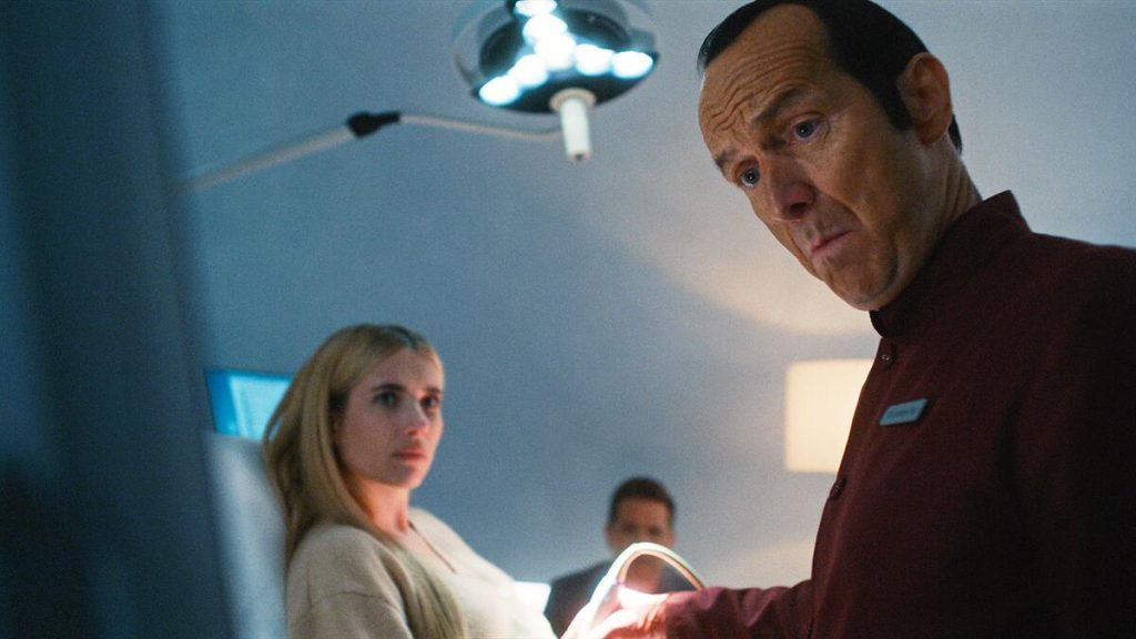 Denis O’Hare as Dr. Andrew Hill in AHS: Delicate.
