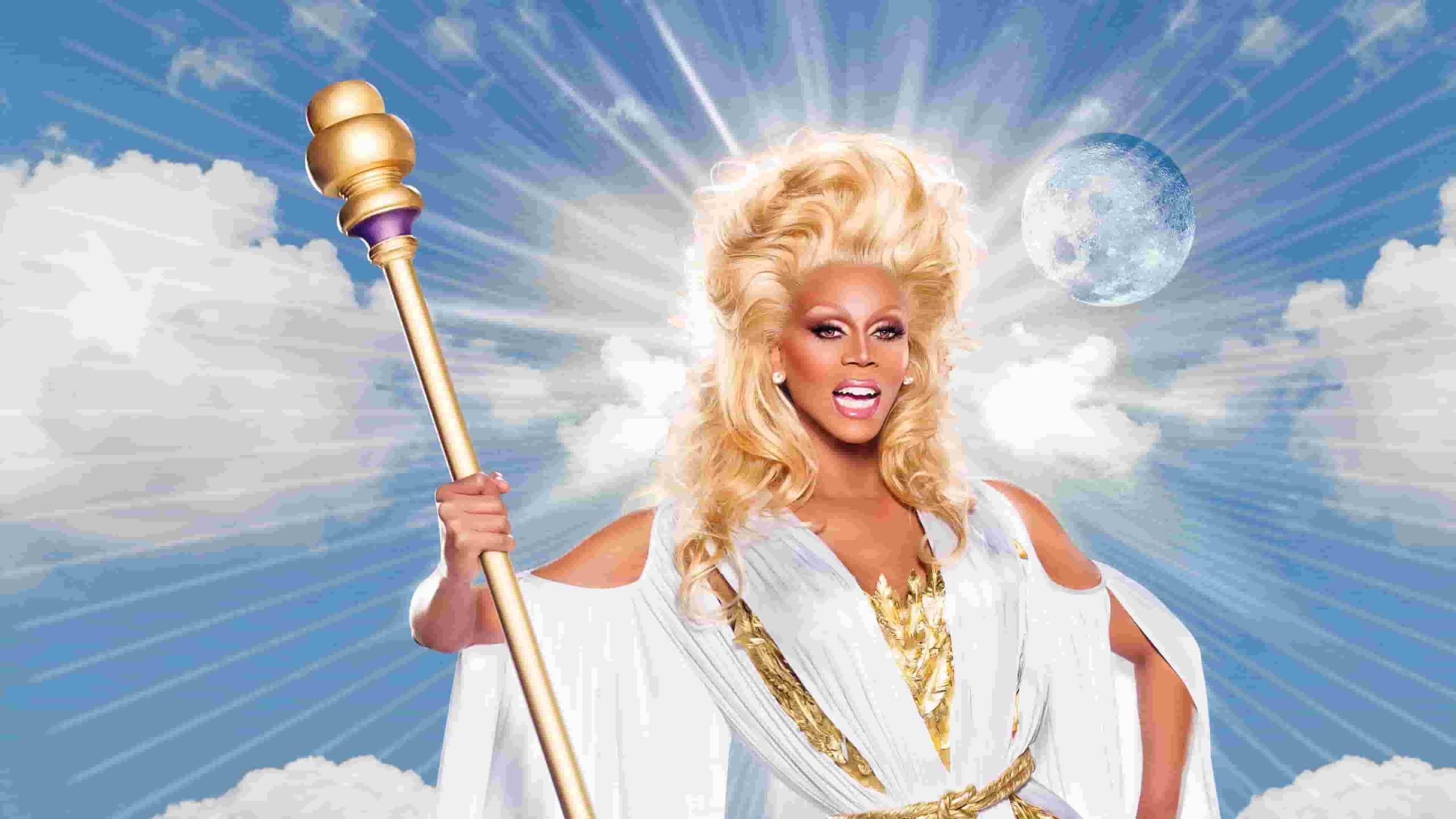 Title art for RuPaul's Drag Race.