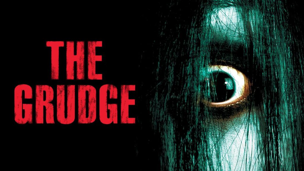 Title art for the horror movie, The Grudge.