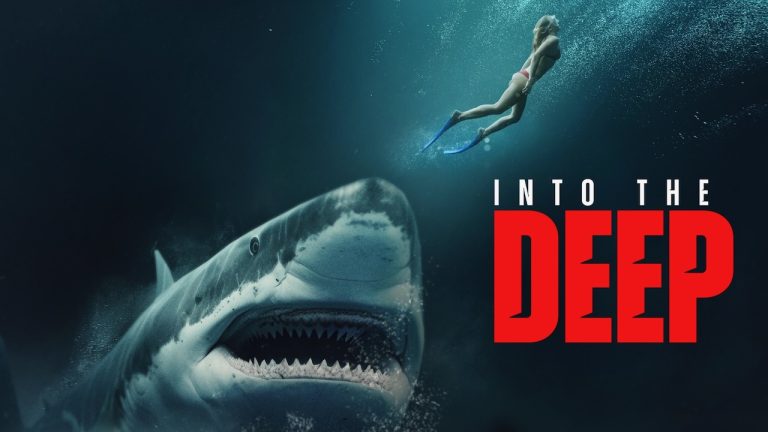 Title art for the shark movie, Into the Deep