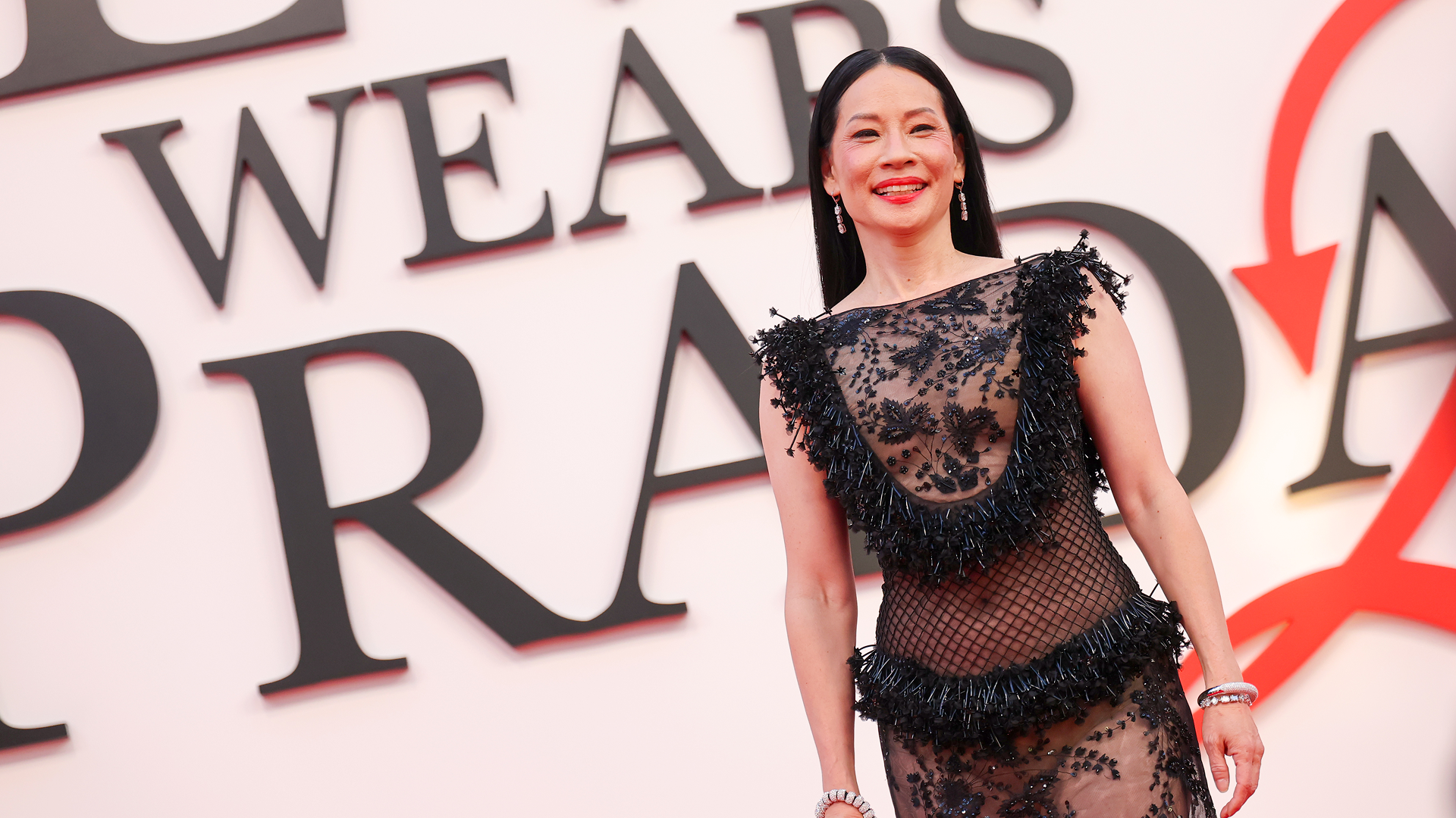 Lucy Liu attends the world premiere of The Devil Wears Prada 2