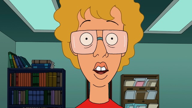 Title art for the Napoleon Dynamite animated series.