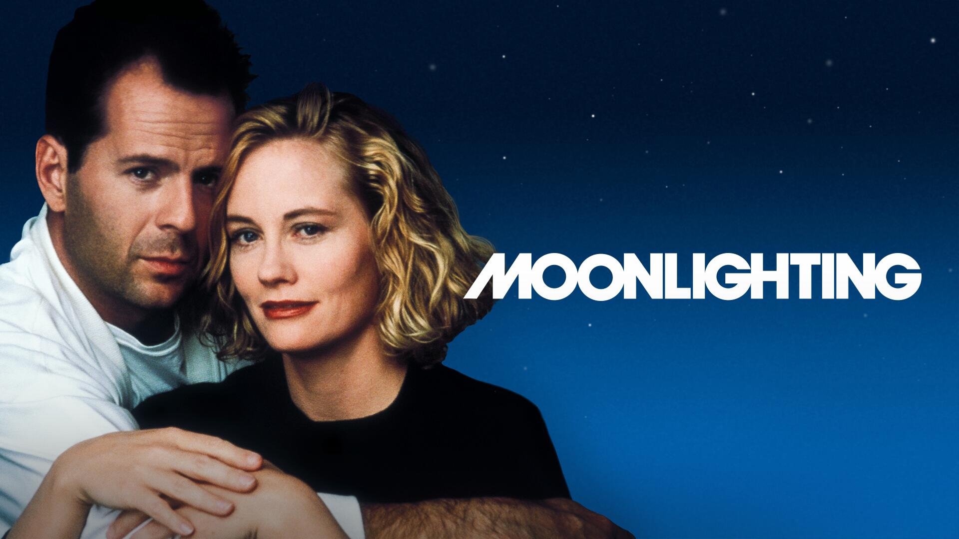 Title art for the ‘80s series Moonlighting.