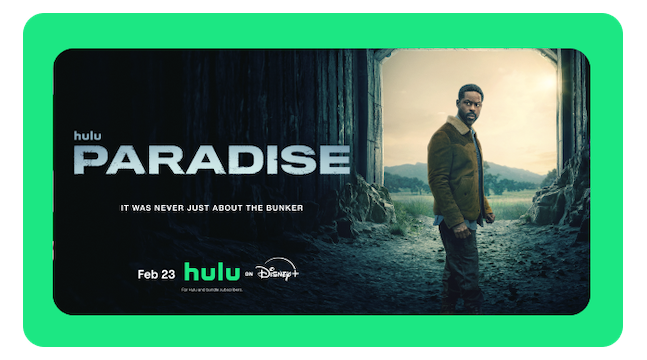 Paradise Active Promo MWT Asset - Hulu Perks