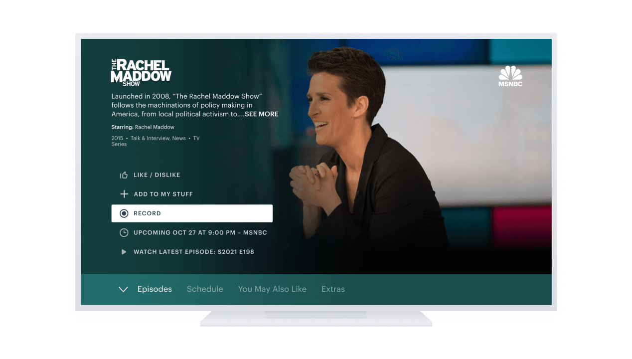 Stream msnbc discount on apple tv