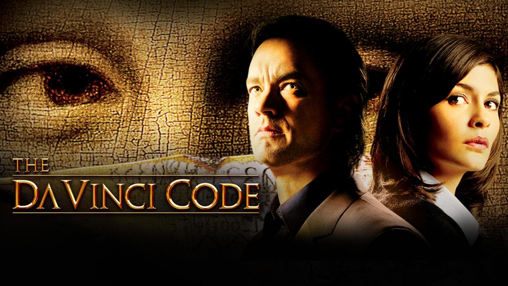 An image from one of the best movies with Tom Hanks, The Da Vinci Code.