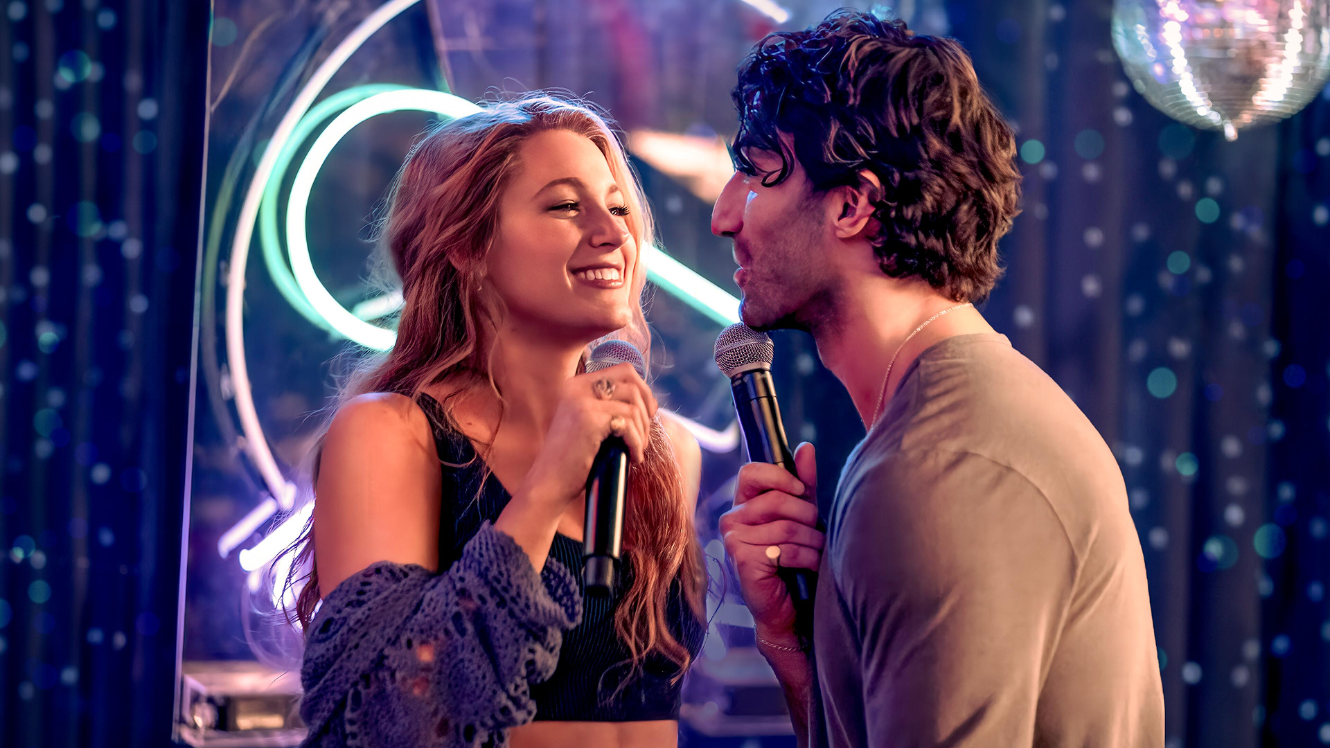 This image is a scene from the 2024 romantic drama film It Ends with Us.