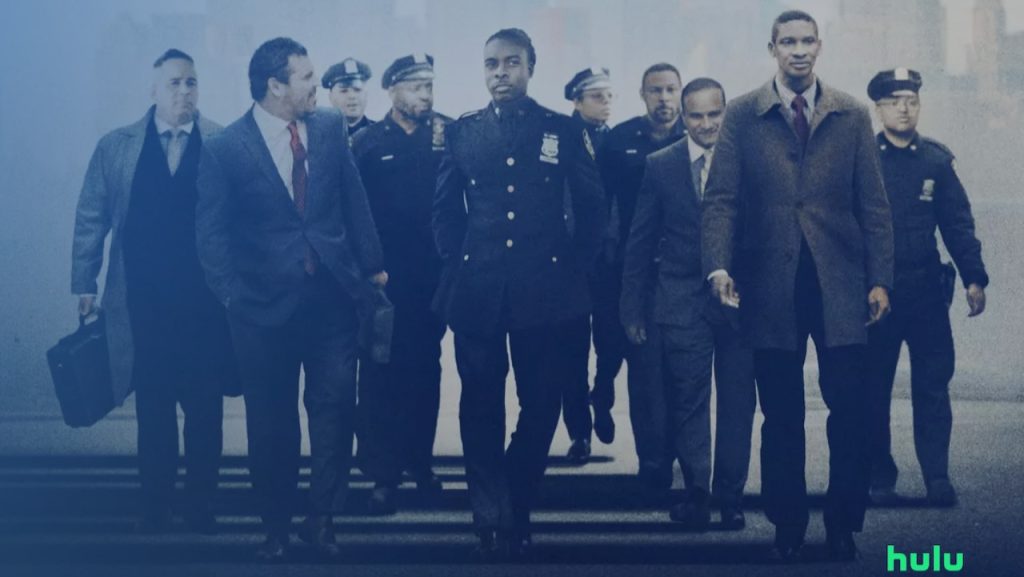 A promotional image for the Hulu Original Black history documentary Crime + Punishment.