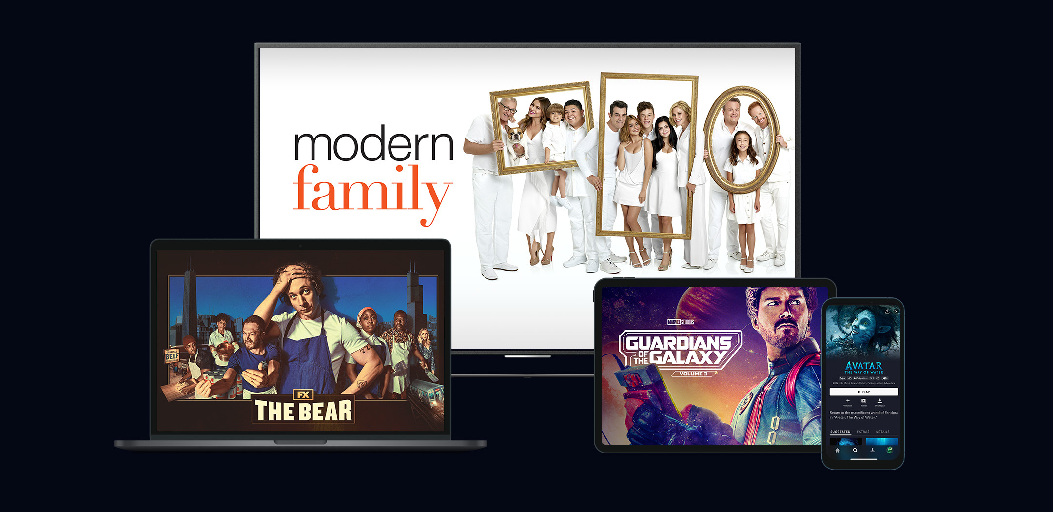 Modern family on online disney plus