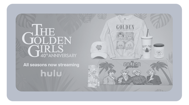 Golden Girls Expired Promo MWT Asset - Hulu Perks