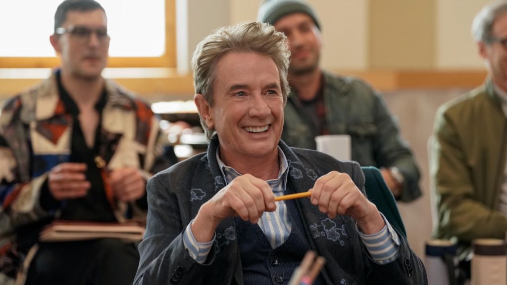 A promotional image of Martin Short as Oliver Putnam in Only Murders in the Building.