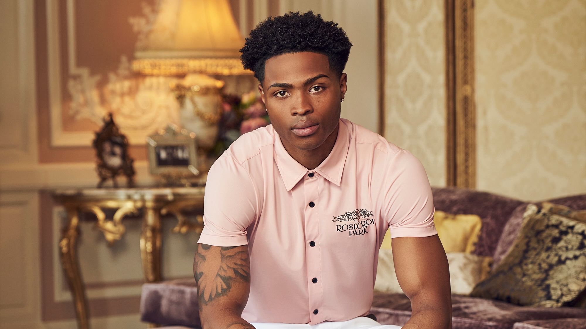 A headshot of events coordinator Tyler for Season 3 of Vanderpump Villa.