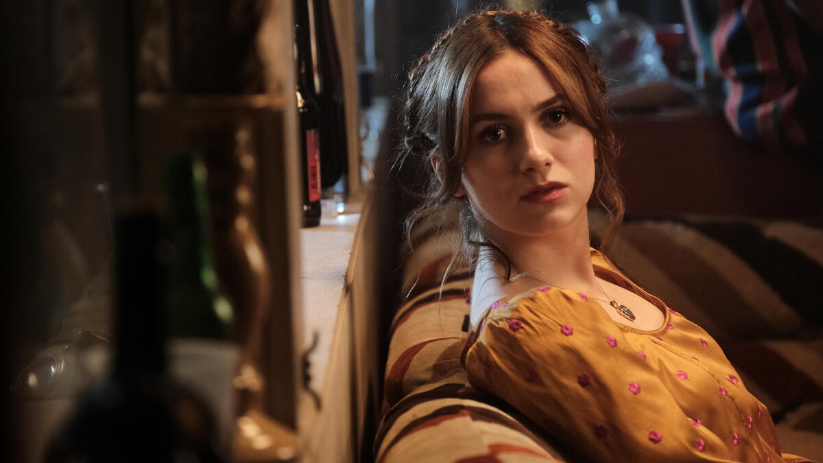 Maude Apatow as Lexi Howard in Euphoria.