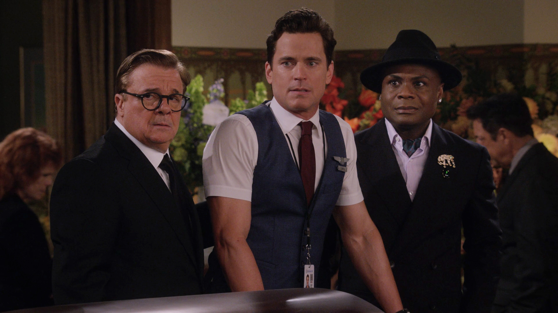 Main cast of Mid-Century Modern including Nathan Lane, Matt Bomer and Nathan Lee Graham.