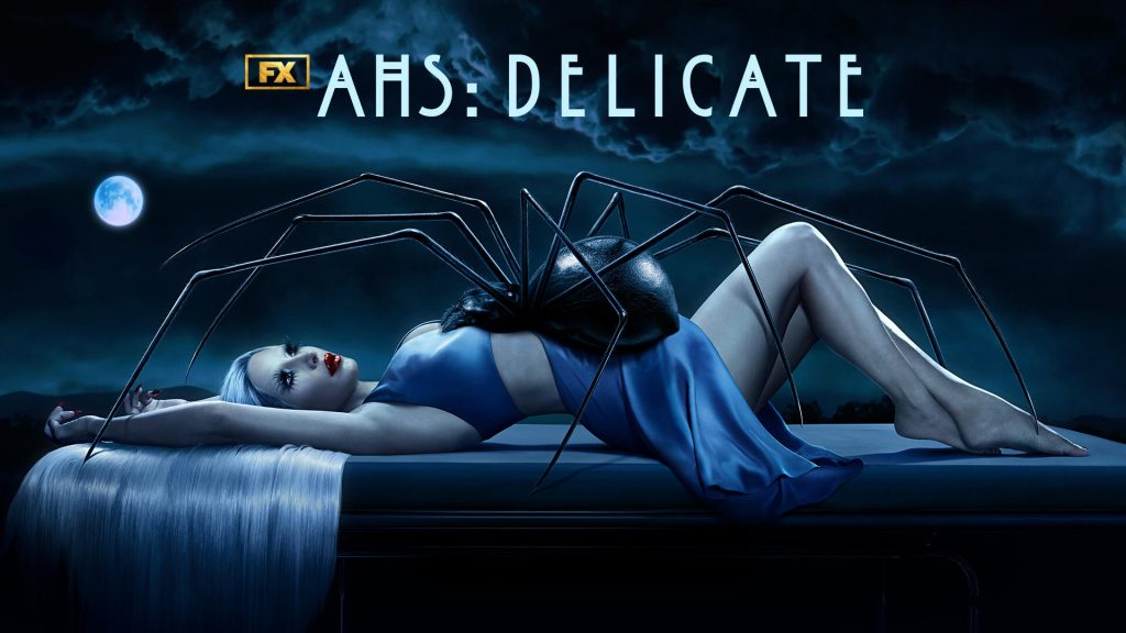 Title art for American Horror Story: Delicate S12.