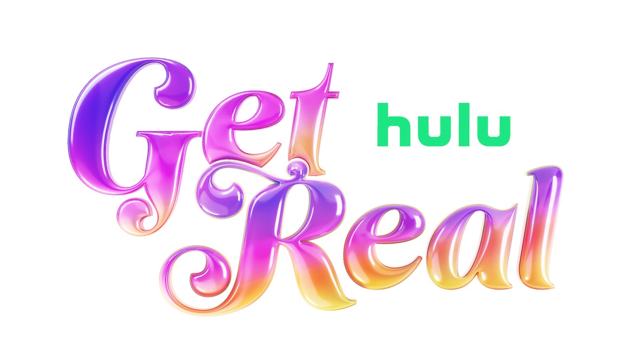 Title art for Hulu’s original brand of reality TV, Get Real.