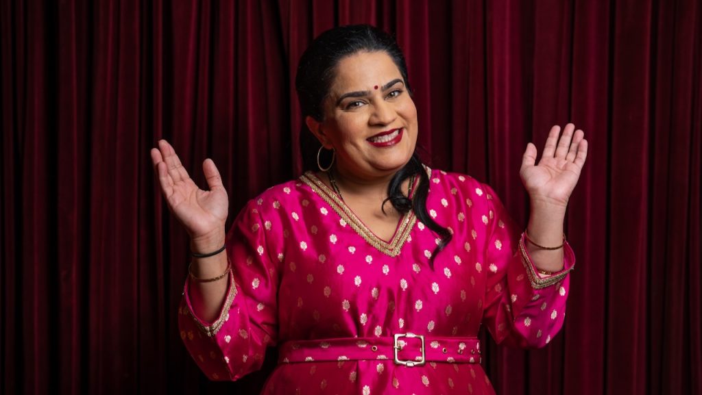 Image of Zarna Garg, whose Hularious stand-up comedy special is streaming on Hulu.