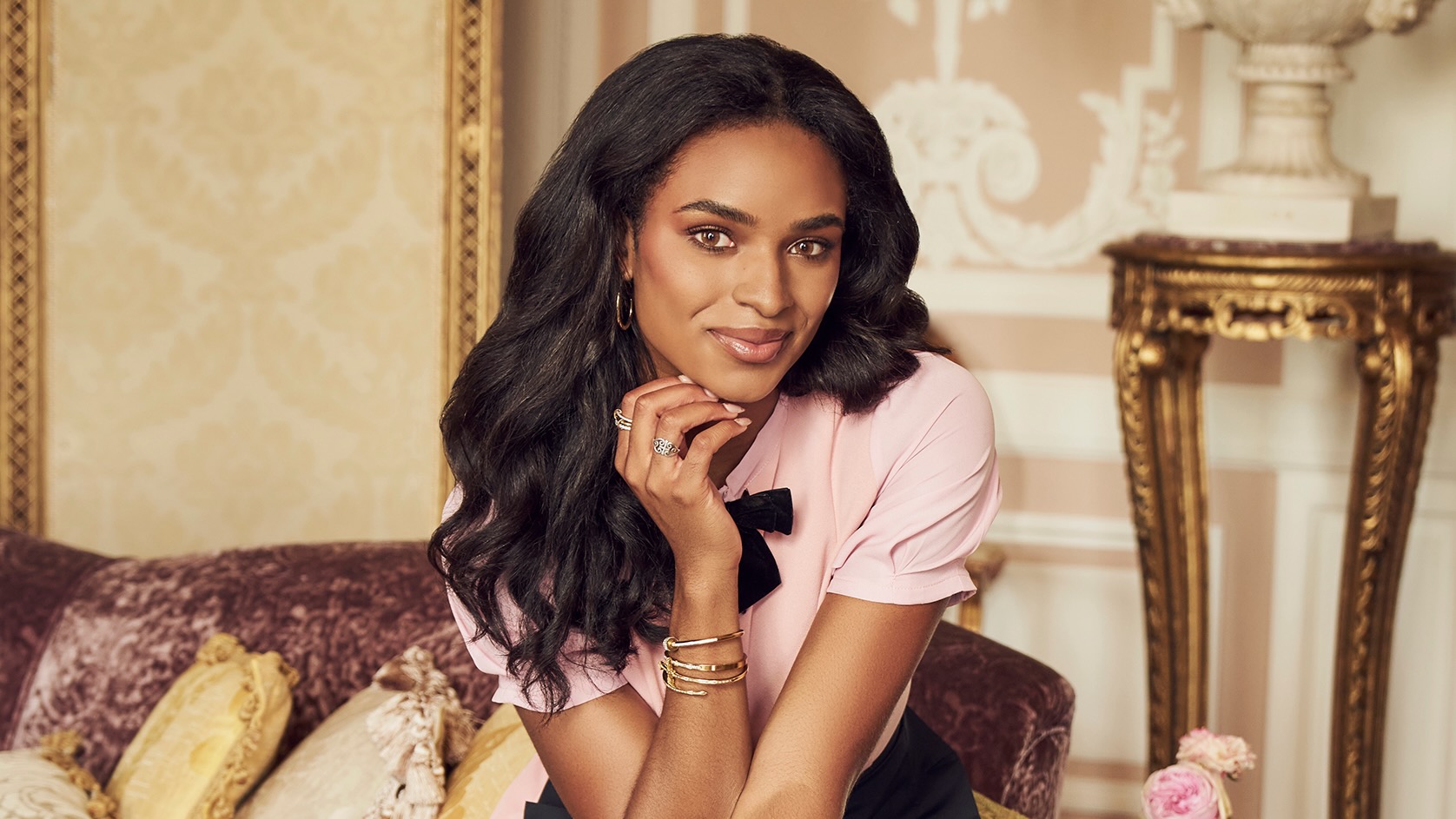 A headshot of server Keviah for Season 3 of Vanderpump Villa.