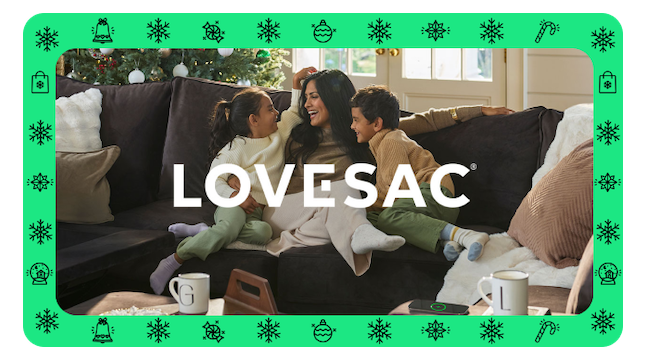 LoveSac Active Promo MWT Asset - Hulu Perks