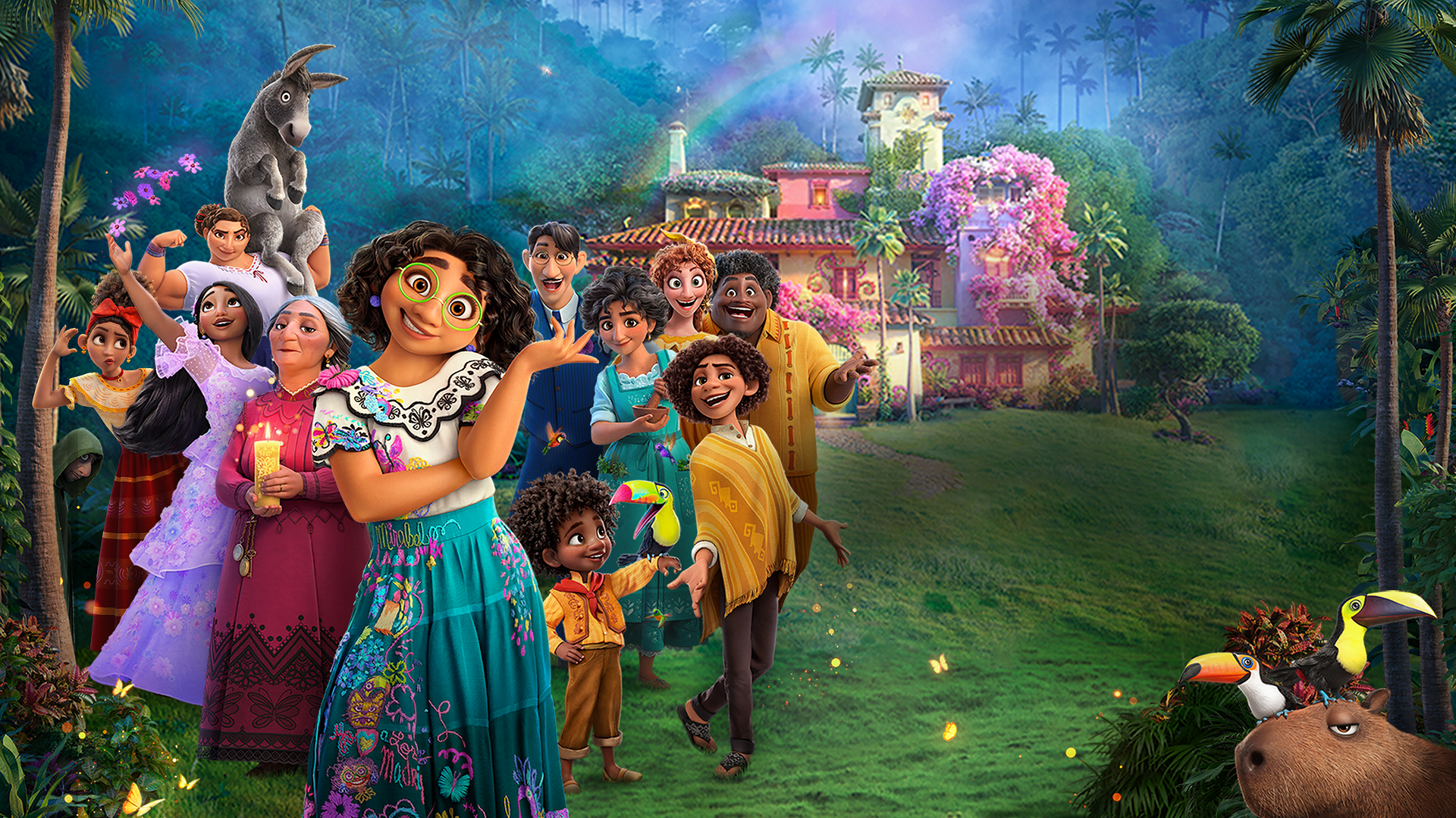 The Madrigal family in Encanto