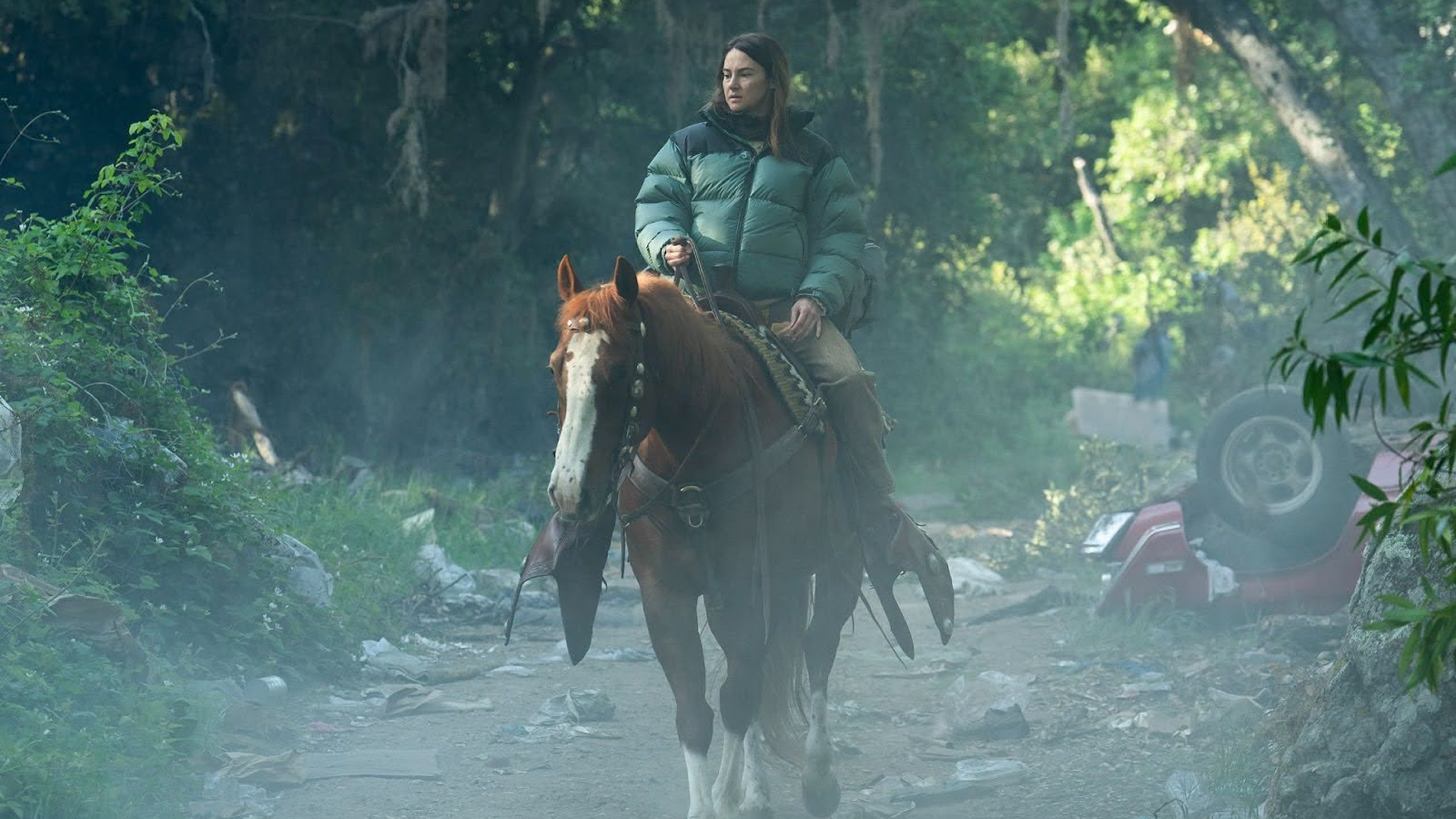 Annie (Shailene Woodley) in Paradise Season 2, Hulu