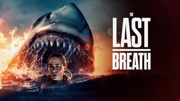 Title art for the shark movie, The Last Breath