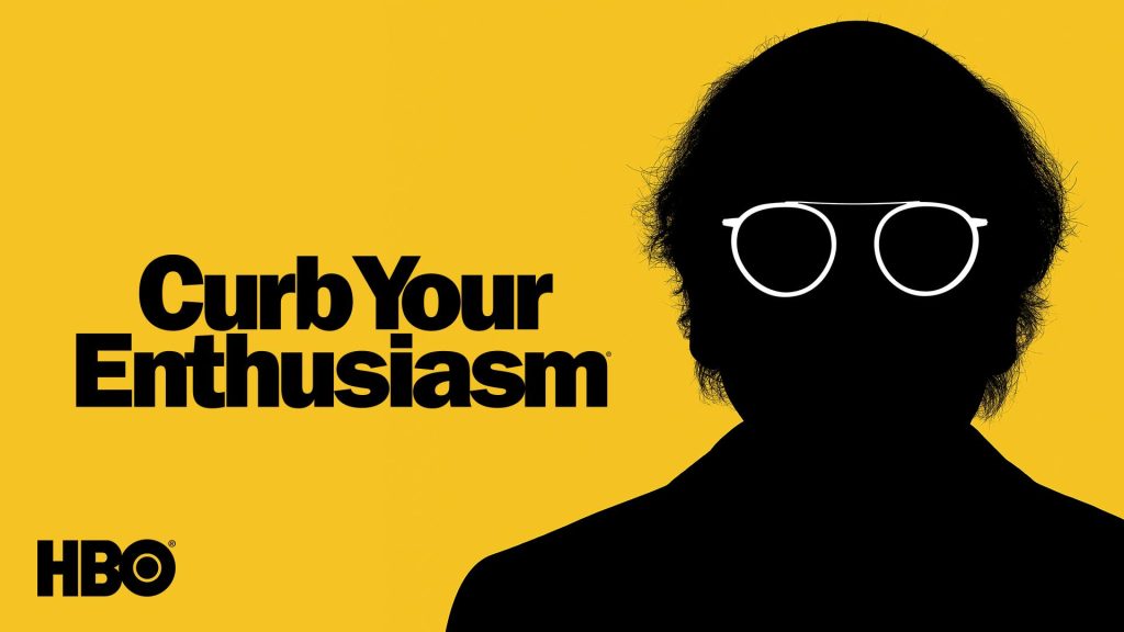 Title art for the HBO® sitcom series, Curb Your Enthusiasm.
