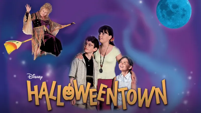 Title art for the Disney Channel Original Movie Halloweentown.