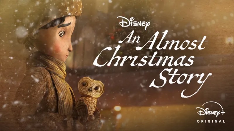 Title art for the animated Christmas movie An Almost Christmas Story.