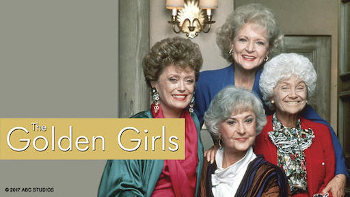 Title art for The Golden Girls