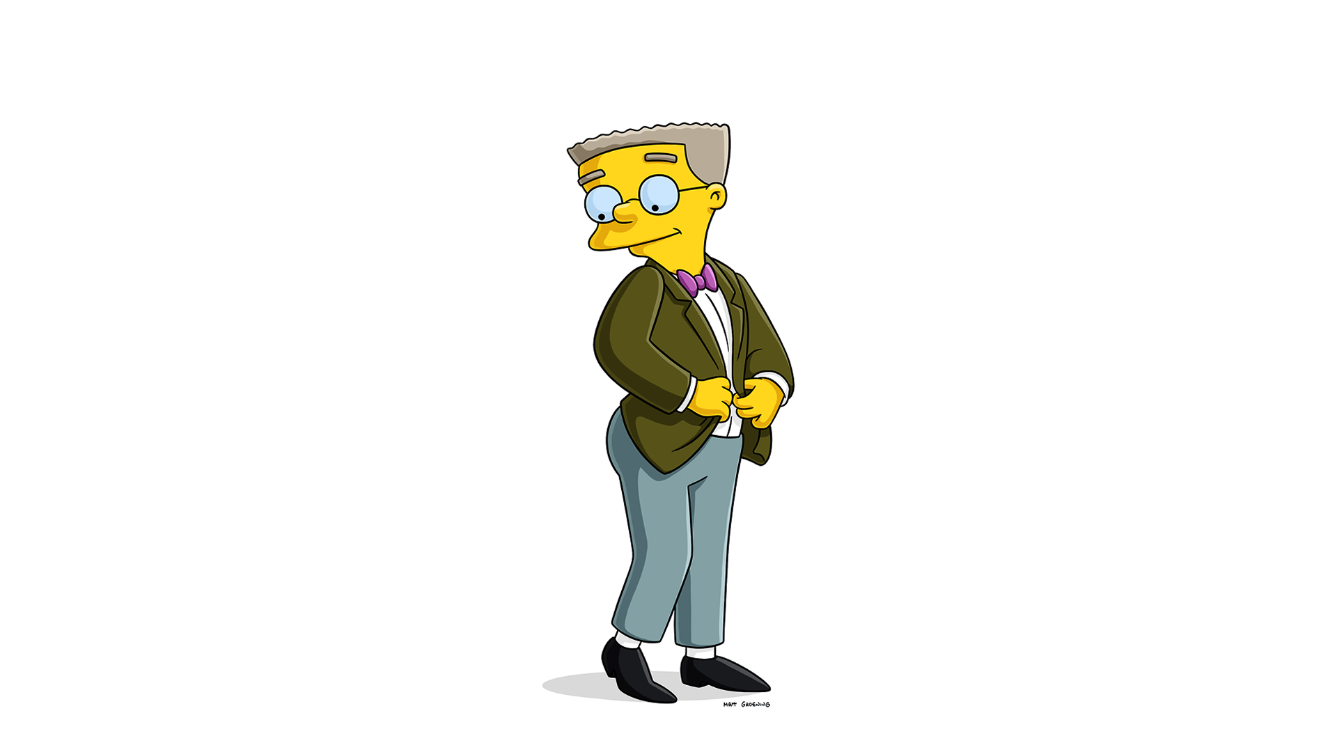 This character is Waylon Smithers from the animated sitcom The Simpsons.