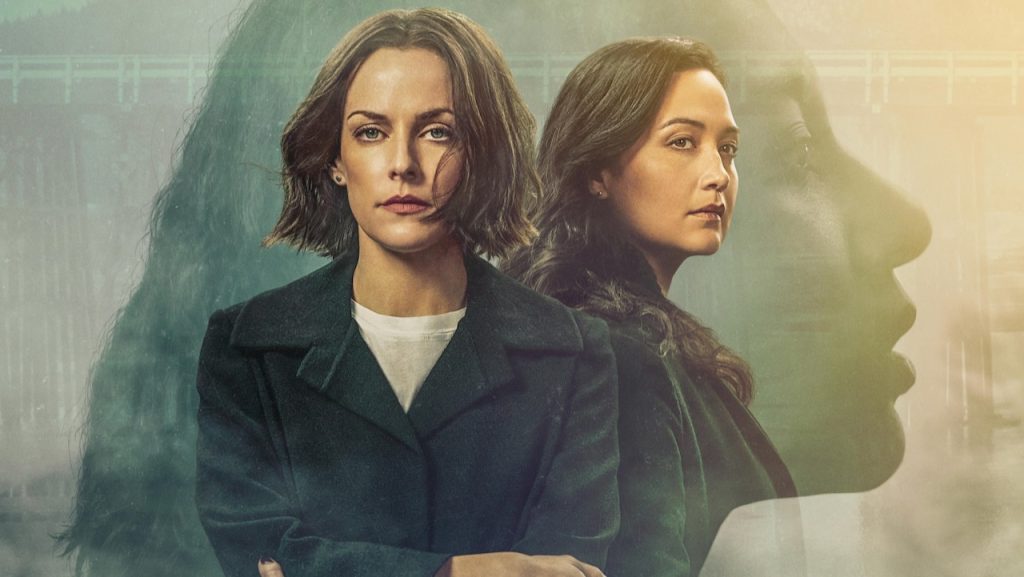 Title art for the Hulu Original series, Under the Bridge.