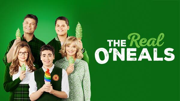 Title art for the TV show, The Real O’Neals.