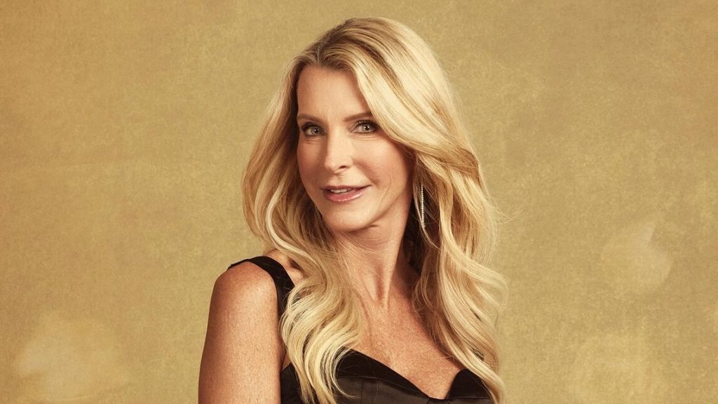 A promotional image of Joan Vassos, the first Golden Bachelorette.