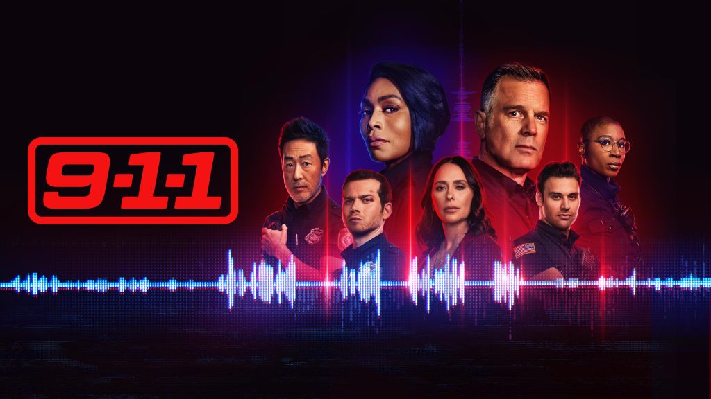 Title art for the ABC medical drama, 9-1-1.