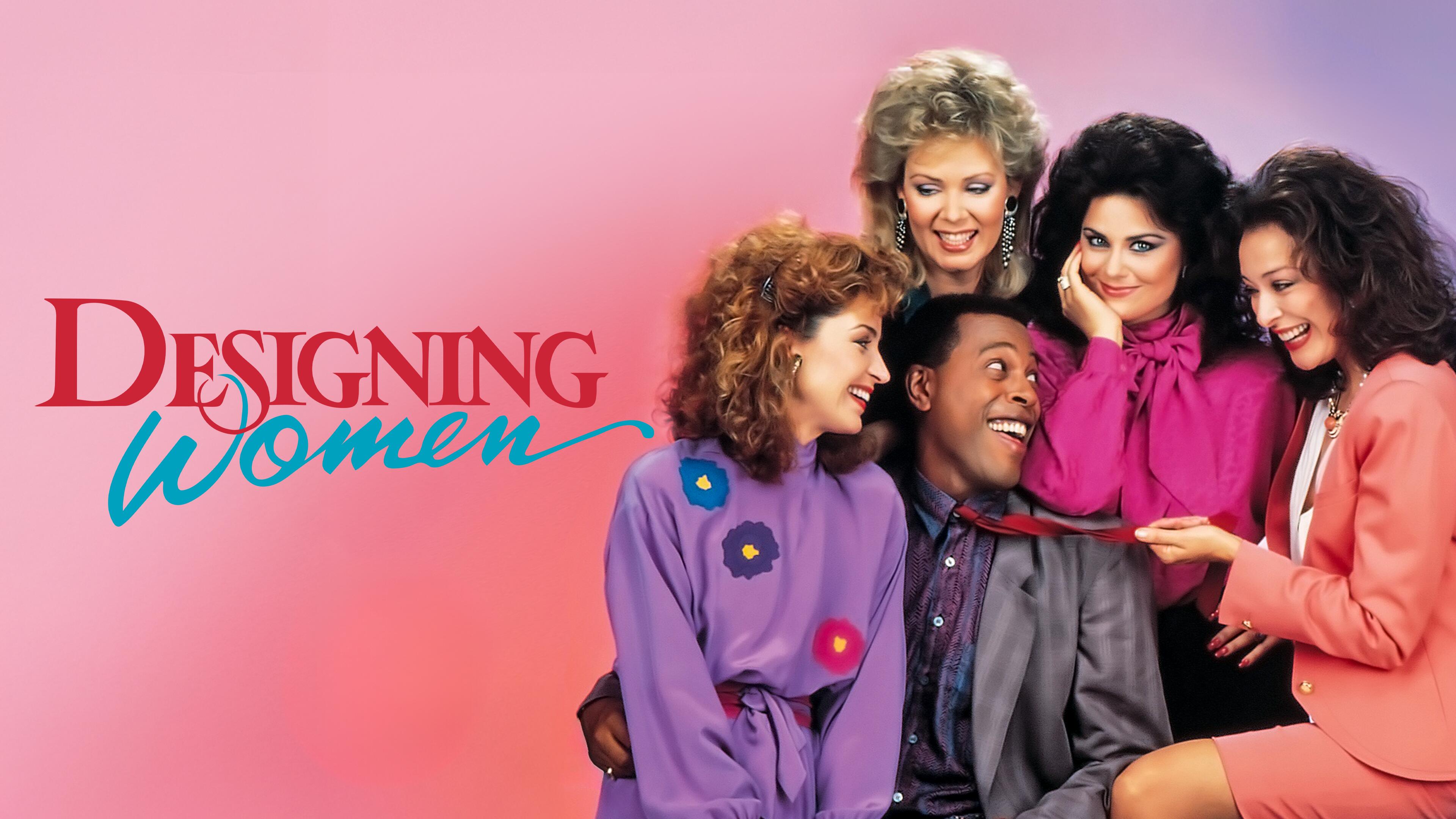 Title art for the ’80s TV series Designing Women.