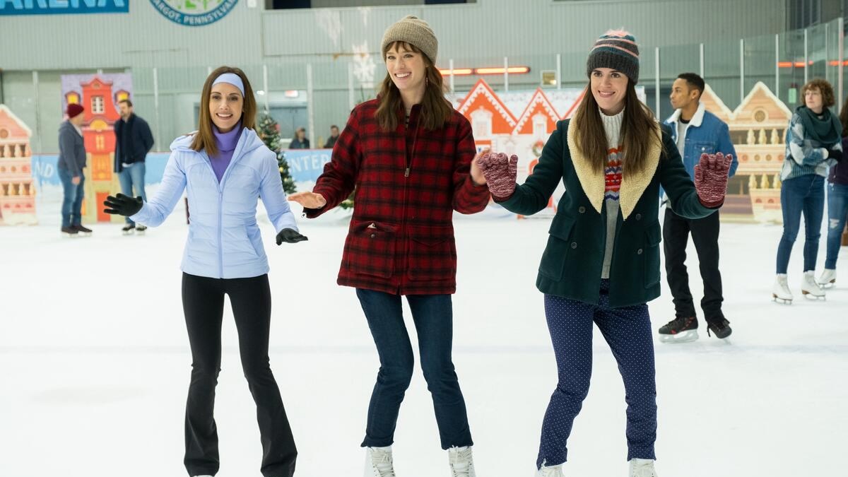Still from Happiest Season, streaming on Hulu.