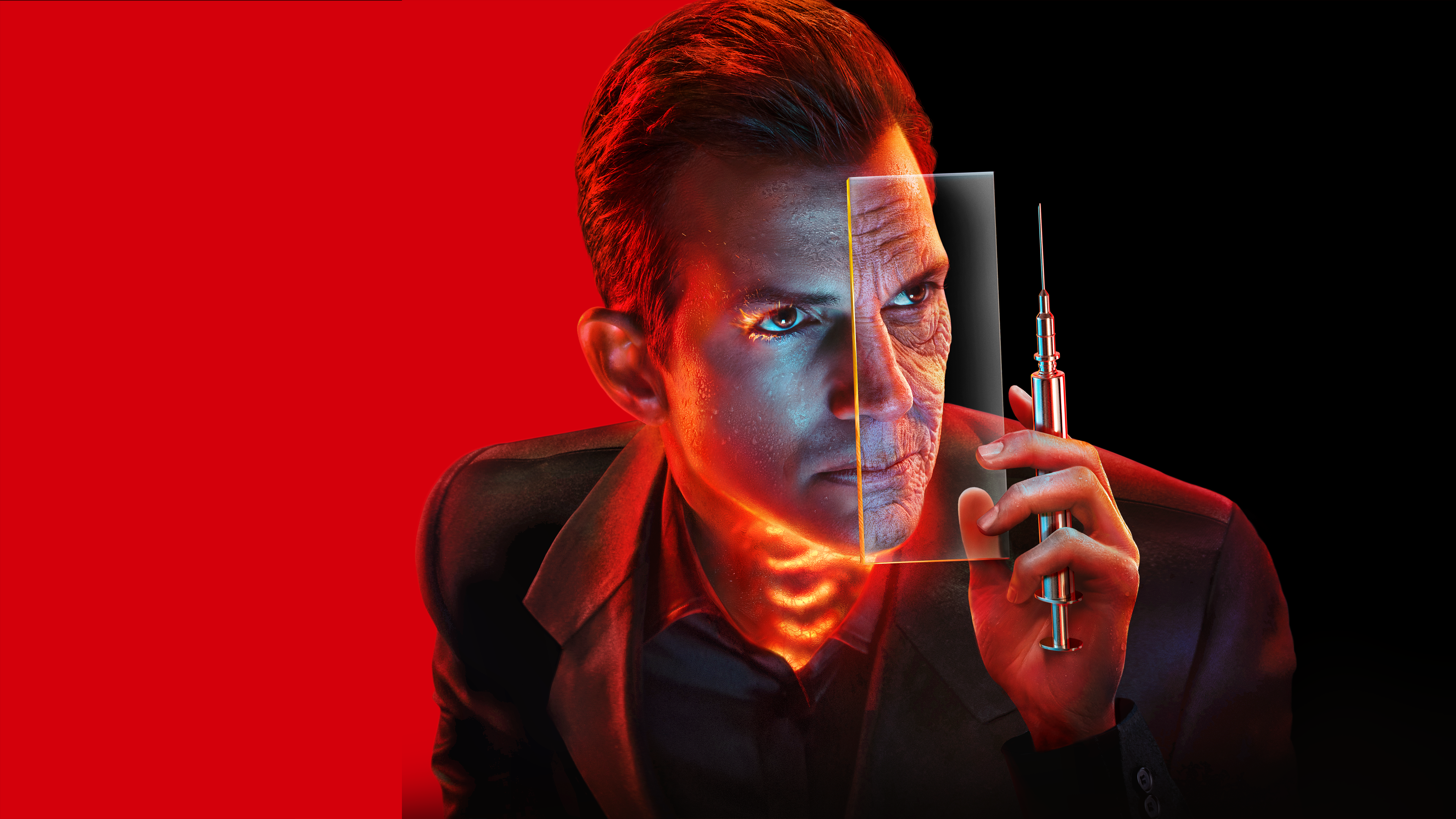 Ashton Kutcher As Byron Forst / The Corporation in FX’s The Beauty