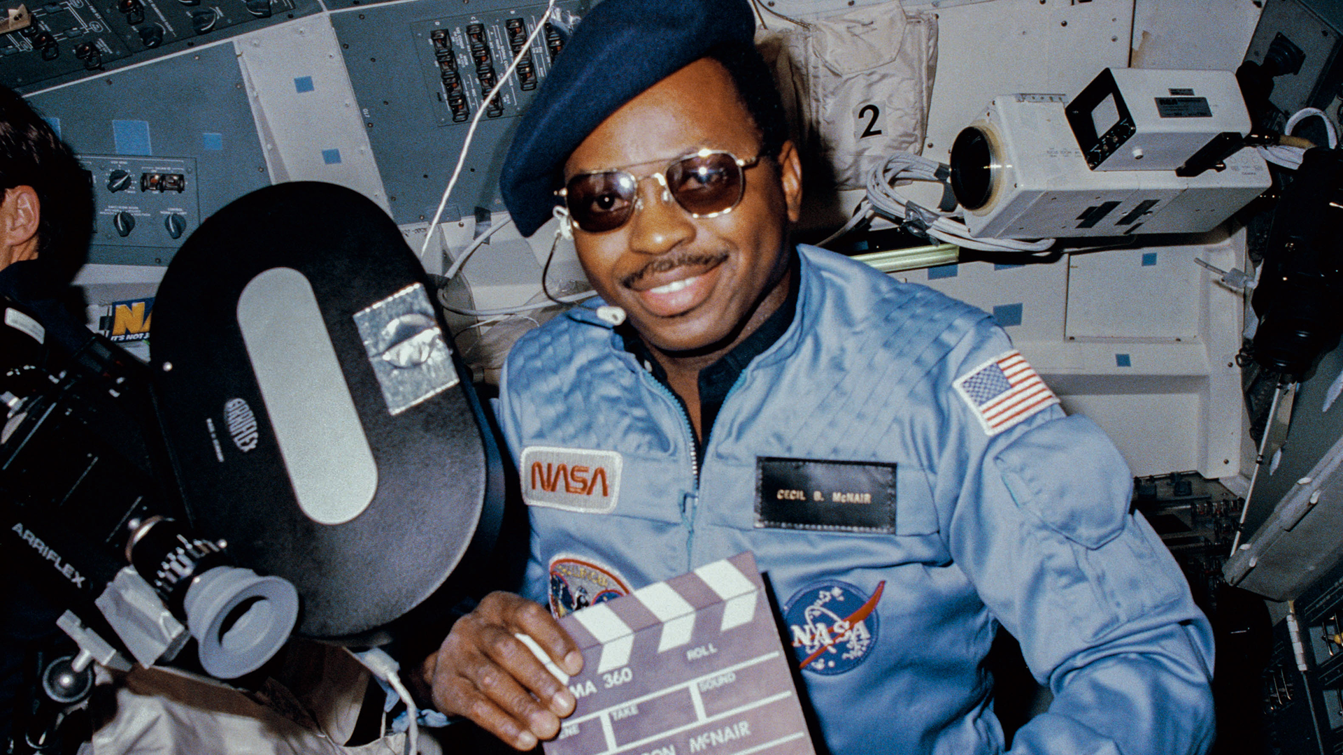 Astronaut Ronald McNair during his time with NASA
