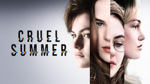 Title art for Freeform show Cruel Summer
